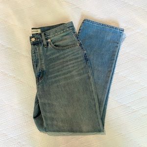 Madewell Rigid Slim Demi-Boot Jeans in Bantu Wash